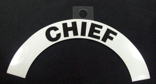 Helmet Crescents Rockers Reflective Vinyl &#034;CHIEF&#034; FREE SHIPPING!