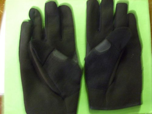 GLOVES DUTY SEARCH STREET SHIELD CUT RESISTANT KEVLAR  GENUINE LEATHER