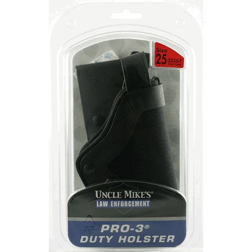 Uncle Mike&#039;s 3525-2 Kodra Nylon Plain LH Pro3 Glock 20/21/29/30/36 Gun Holster