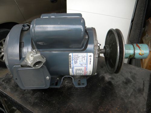 Ge motors industrial farm motor 1.5 hp thermally protected ~ cat no. f100 for sale