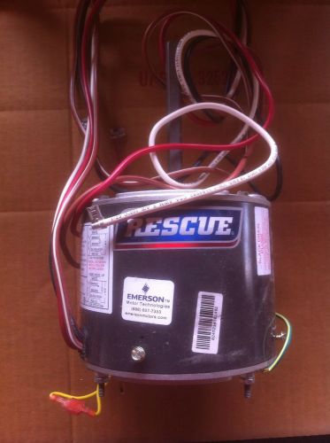 Emerson Motor K55HXWDJ-404 Hp 1/3-1/6 Amp 2.6/1.8 1ph 2 Spd Hz 60 208-230v 1/2&#034;