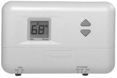 Honeywell t8411r 1002 electronic heat pump thermostat for sale