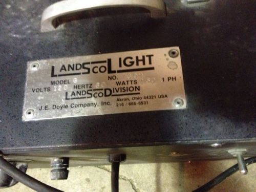LANDS CO Light, Model G