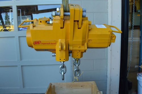 Ingersoll rand lca250 air lift chain industrial hoist - lca180 trolley for sale