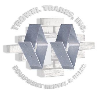 Wall Walker Scaffold Guardrail Hand Rail Brackets Pair