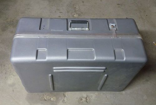 HARD TRANSPORT CASE W INNER FOAM PANEL COMPARTMENTS 31X21X14 HARDDIG PELICAN