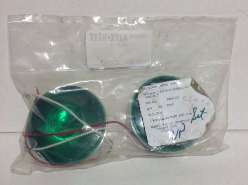 Rite Hite 57129 Green Oval Light Assembly 2 Pack