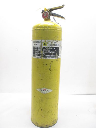 AMEREX 570 CLASS D 30LB COMBUSTIBLE METALS FIRE EXTINGUISHER D474135