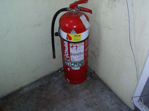 ABE FIRE EXTINGUISHER LARGE 9Kg DRY CHEMICAL POWDER CHUBB