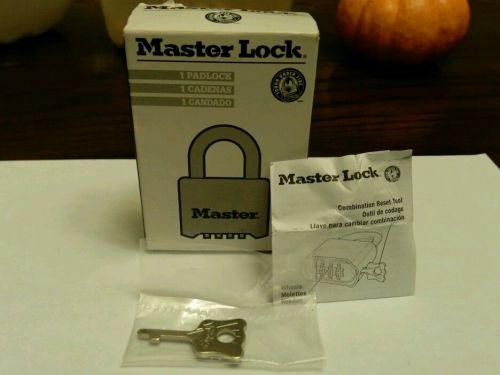 Master lock combination