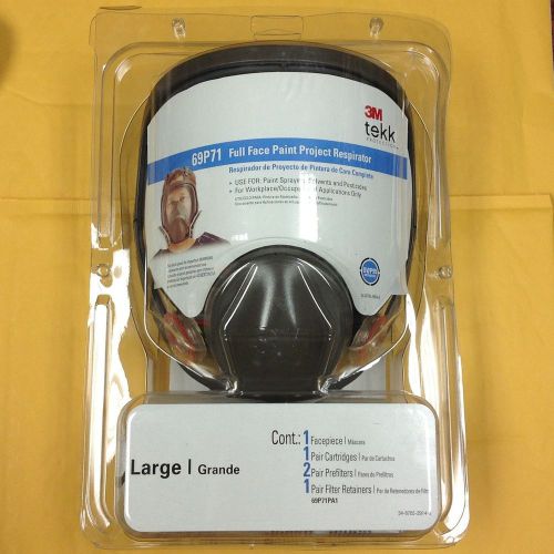 3m 69p71 6900 full face paint project respirator for sale