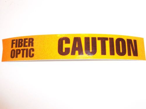 FIBER OPTIC MARKING TAPE W/STICKY BACKING 100 FEET