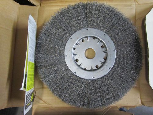 ANDERSON 12&#034; x 1-1/8&#034; Hole Crimped Wire .014&#034; Wheel Brush DMX12  EDP 00888