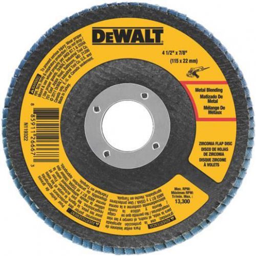 4-1/2&#034; 80 grit flap disc dwa8208 for sale