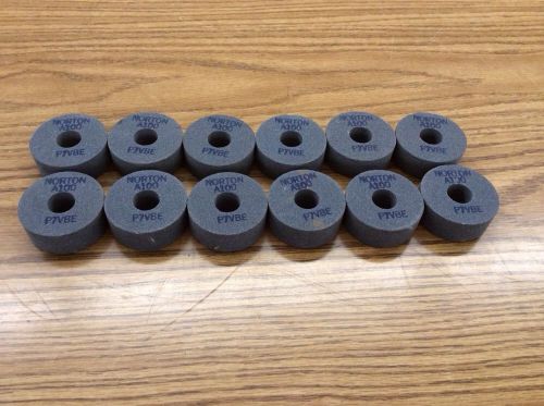 (12) New Norton A100 Abrasive Grinding Wheels, 2&#034;x 3/4&#034;, P7VBE