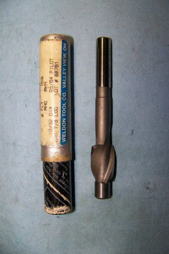 WELDON LGS12-2 COUNTERBORE 19/32 DIA. WITH 25/64 PILOT, 2-FLUTE