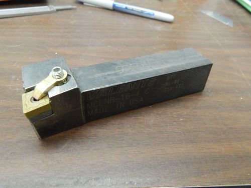 Valenite 1.0&#034; Square Shank Indexble Insert Facing Turning Tool MCLNR 16-4