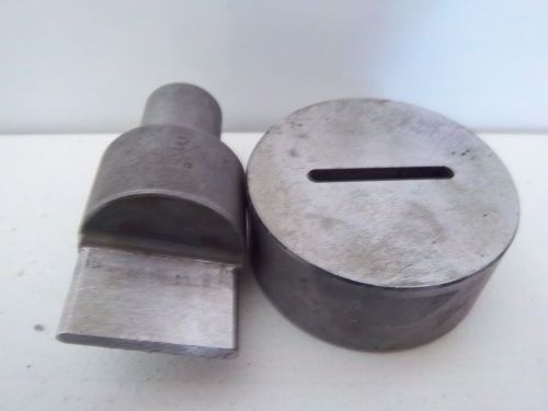 USED 3/16&#034; X 1-1/2&#034; PUNCH DIE SET