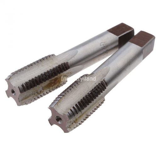 2x High Speed Steel Hand Taps Metric Plug Tap M14x 1.5 WDE