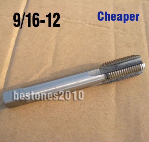 Lot 5pcs HSS Machine Plug Taps Right Hand 9/16-12 Tap Threading Tools Cheaper