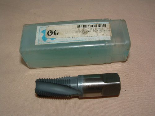 NEW OSG 3/8&#034; X 18NPT .375 HSS PIPE THREAD CUTTING TAP #789999 in CASE