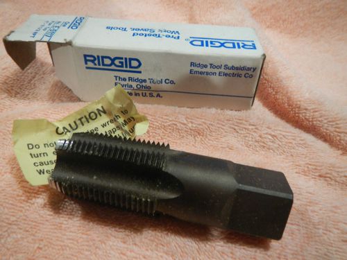 ~ Ridgid Pipe Tap (Black), 1&#034; NPT E5117 U. S. A.  ~