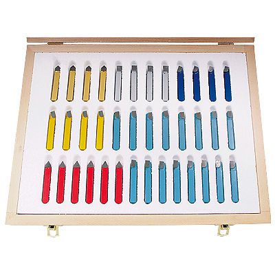 38 piece 1/4 inch c-6 carbide tipped tool bit set (2008-3001) for sale