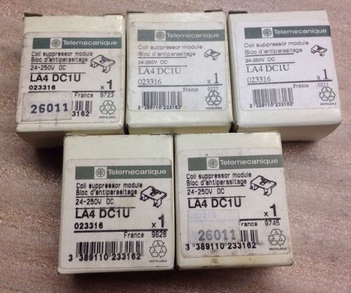 Telemecanique LA4-DC1U, LA4DC1U, Lot Of 5, Shipsameday W/2-3 Daysshipping #133A