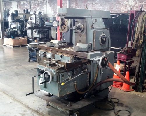 LAGUN FU2-LA UNIVERSAL TABLE HORIZONTAL/VERT. COMBINATION HEAD MILLING MACHINE