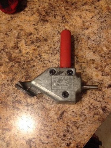 MALCO TURBOSHEAR TS1 SHEET METAL DRILL ATTACHMENT FREE SHIPPING!!!