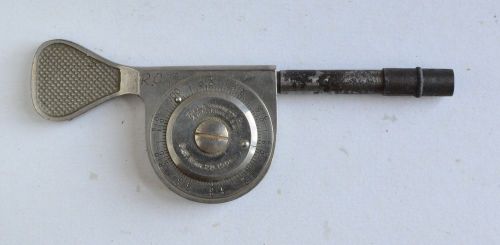 L.S. Starrett Speed Indicator (March 23, 1905 patent date)