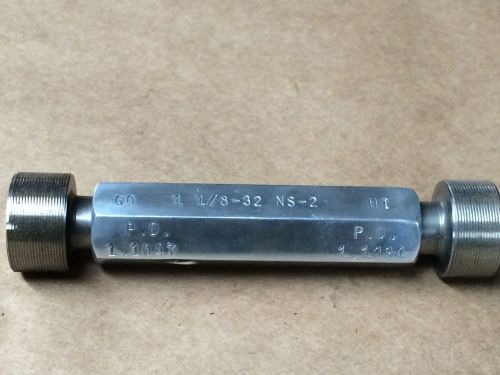 1&#034; 1/8-32 NS-2 THREAD PLUG GAGE GREENFIELD