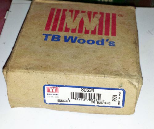 TB Woods SDS34 SDSx3/4 Sure Grip SG Steel Bushing