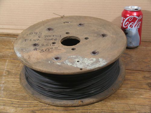 18/lbs e70t1 flux core welding wire 0.045&#034; on a 12&#034; spool ( ?,ind. ) for sale