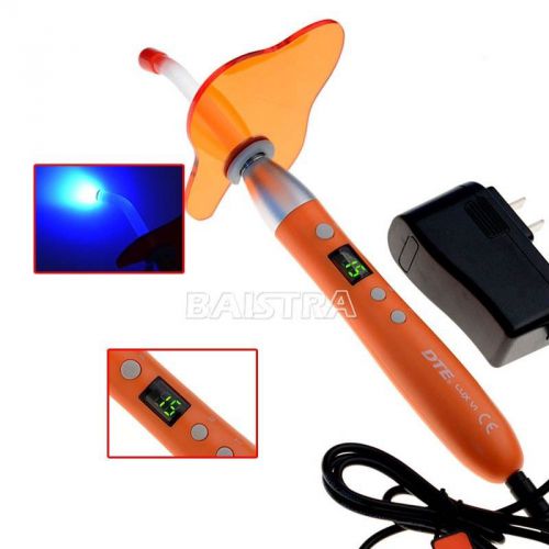 Woodpecker Dental DTE Curing Light LED Lamp Light Cure LUX VI Orange