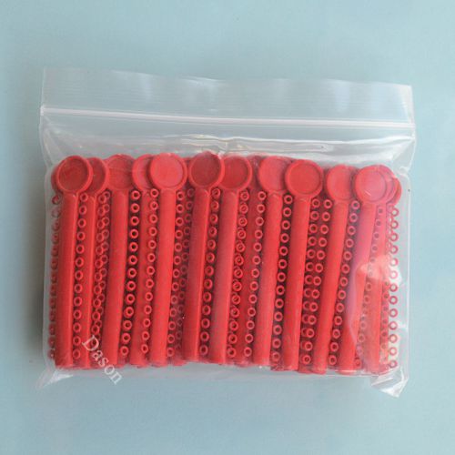 Dental Orthodontic ligature tie( Red )