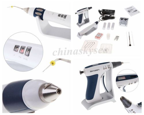 Dental cordless end gutta percha obturation system w/endodontic pen gun needles for sale