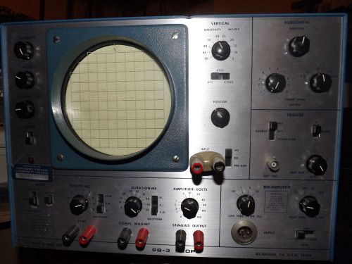 PHIPPS &amp; BIRD  PB-3 SCOPE OSCILLOSCOPE