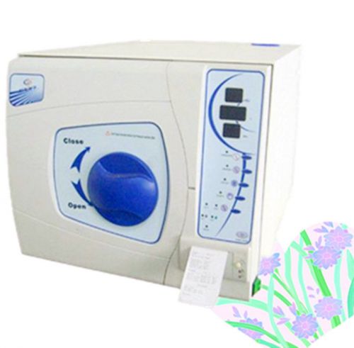 New Vacuum Steam Autoclave Sterilizer 23L Data Printing US+ Printer