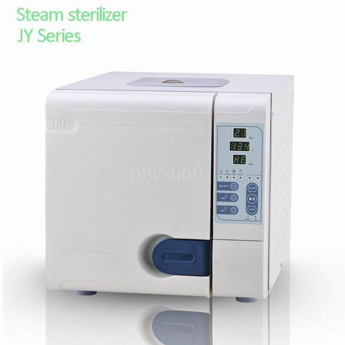 New Dental Steam Sterilizer Autoclave Getidy Class B 16L JY-16