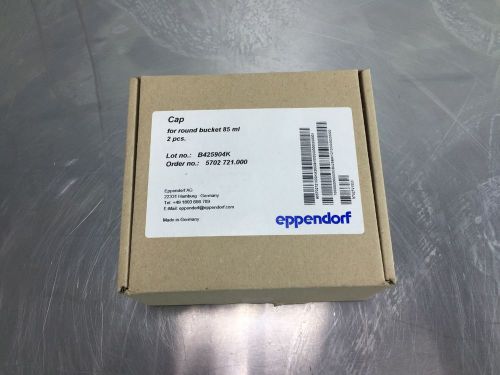 Eppendorf 5702 Centrifuge Aerosol-tight lids for 100 mL buckets 022639293  PK/2