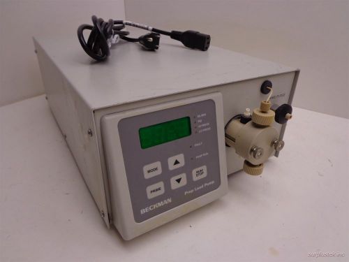 Beckman HPLC Prep Load Pump