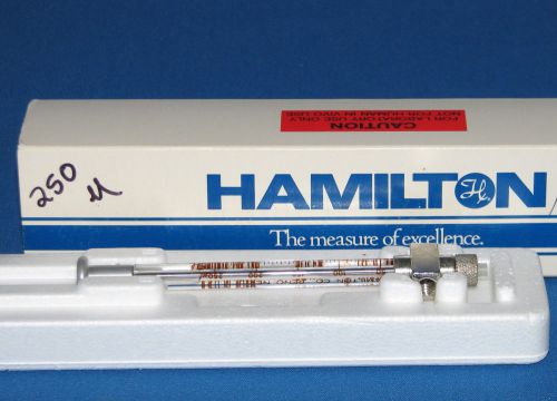 Hamilton Syringe 250uL 1725D #81126