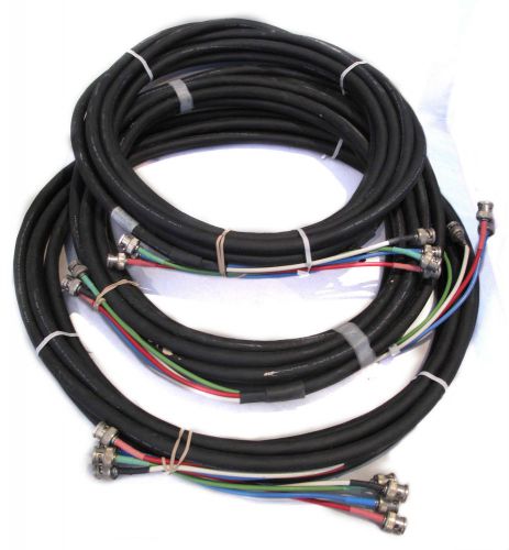 3 Olympus 25ft RGB 8 Sync Endoscope Videoscope Endoscopy Video Cables 55547L25