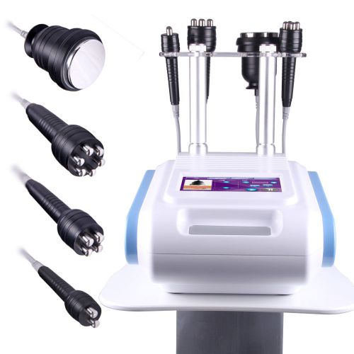 Body Contour Fat Cellulite Slim Unoisetion Cavitation+3DRF Bpolar +Trolley Stand