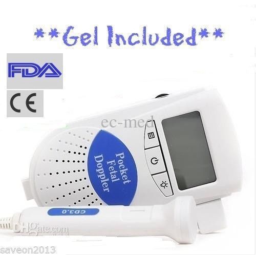 Sonoline b fetal heart doppler, backlight lcd 3mhz +gel fda us seller 1y warrnty for sale