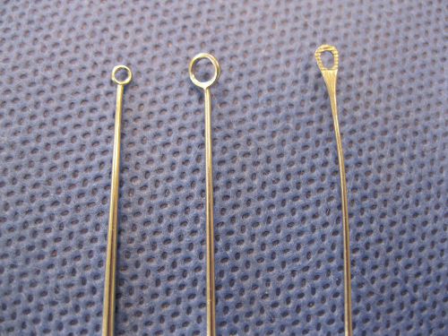 LOT OF 3 STORZ BUCK EAR CURETTES - N405-1, N400-3, N400