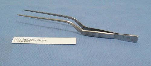 Codman Cushing Dressing Forceps, 30-1155, Bayonet-shaped - German