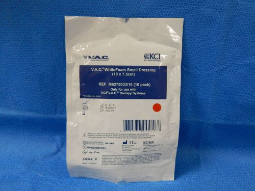 KCI M6275033 VAC White Foam Small Dressing 10 x 7.5cm (Each)-EX