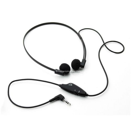 Spectra headset w/ stereo/mono switch, volume control for sale